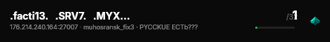 .facti13.   .SRV7.   .MYXOCPAHCK live status badge