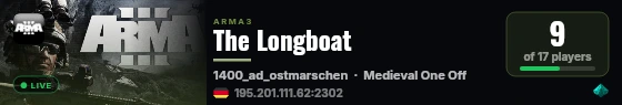The Longboat live status badge