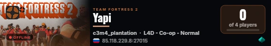 Yapi live status badge