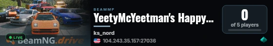 YeetyMcYeetman's Happy Place | New Traffic Mod And Many Other Fun Mods live status badge