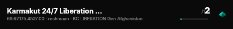Karmakut 24/7 Liberation - Hosted by AWN.gg live status badge