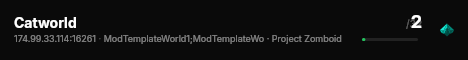 Catworld live status badge