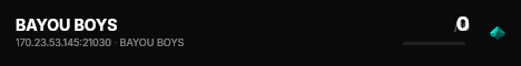 BAYOU BOYS live status badge