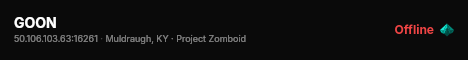 GOON live status badge