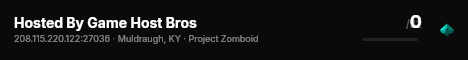 Hosted By Game Host Bros live status badge