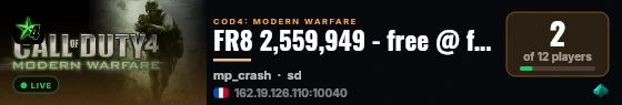 FR8 2,559,949 - free @ fshost.me live status badge