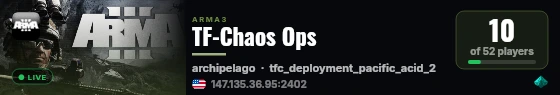 TF-Chaos Ops live status badge