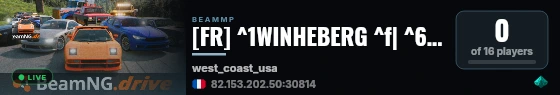 [FR] ^1WINHEBERG ^f| ^6East Coast USA ^f| ^7winheberg.com | MODS live status badge