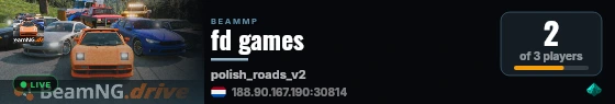 fd games live status badge