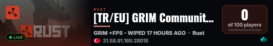 [TR/EU] GRIM Community | Solo/Duo/Trio | Yeni başlayanlar live status badge