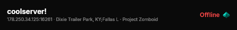 coolserver! live status badge