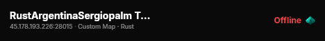 RustArgentinaSergiopalm TEST #Staging Branch live status badge