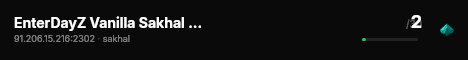 EnterDayZ Vanilla Sakhal PvE | enterdayz.ru live status badge