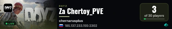 Za Chertoy_PVE live status badge
