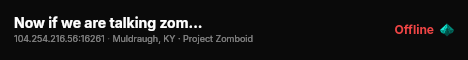 Now if we are talking zombies live status badge