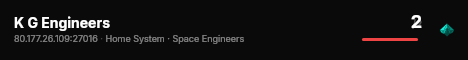 K G Engineers live status badge