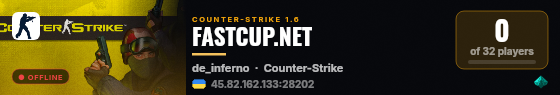 FASTCUP.NET live status badge