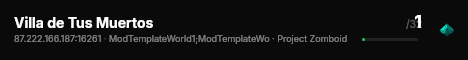 Villa de Tus Muertos live status badge