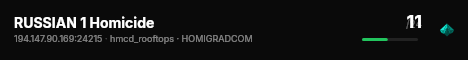 RUSSIAN 1 Homicide live status badge