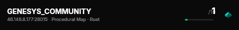 GENESYS_COMMUNITY live status badge