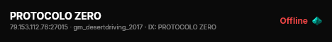 PROTOCOLO ZERO live status badge