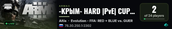 -KPblM- HARD |PvE| CUP|RHS|ACE|3CB|CFP |Chat Auto Translate live status badge