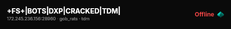 +FS+|BOTS|DXP|CRACKED|TDM| live status badge