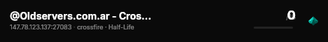 @Oldservers.com.ar - Crossfire! live status badge
