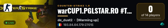 warCUP1.PGLSTAR.RO #TS.PGLSTAR.RO live status badge