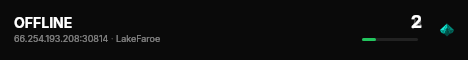 OFFLINE live status badge