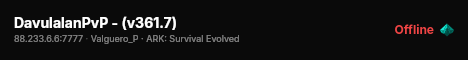 DavulalanPvP - (v361.7) live status badge