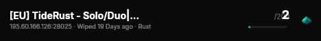 [EU] TideRust - Solo/Duo|Monthly|No BP Wipes 07/02 02.07 live status badge