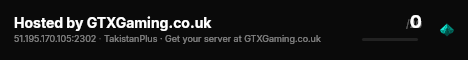 Hosted by GTXGaming.co.uk live status badge