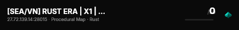 [SEA/VN] RUST ERA | X1 | PvPvE | Việt Nam | NoRaidOff live status badge