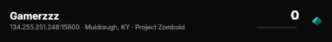 Gamerzzz live status badge