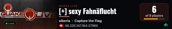 [+] sexy Fahnäflucht live status badge