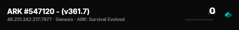 ARK #547120 - (v361.7) live status badge