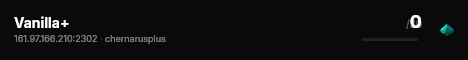 Vanilla+ live status badge