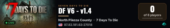 DF V6 - v1.4 live status badge
