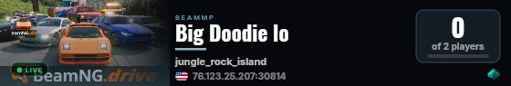 Big Doodie lo live status badge