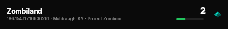 Zombiland live status badge