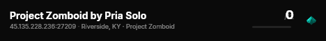 Project Zomboid by Pria Solo live status badge