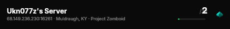 Ukn077z's Server live status badge