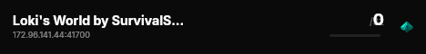 Loki's World by SurvivalServers.com live status badge