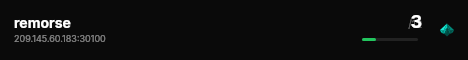 remorse live status badge