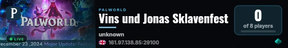 Vins und Jonas Sklavenfest live status badge