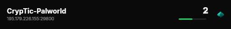 CrypTic-Palworld live status badge