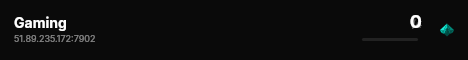 Gaming live status badge