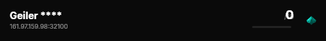 Geiler **** live status badge