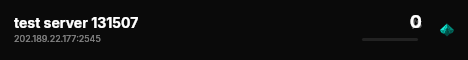 test server 131507 live status badge